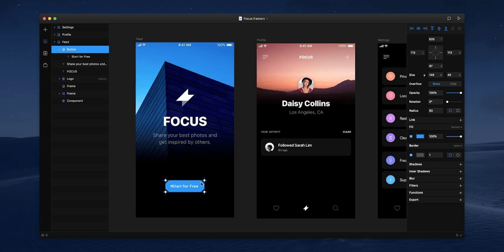 Framer 对于设计师来说，很不错