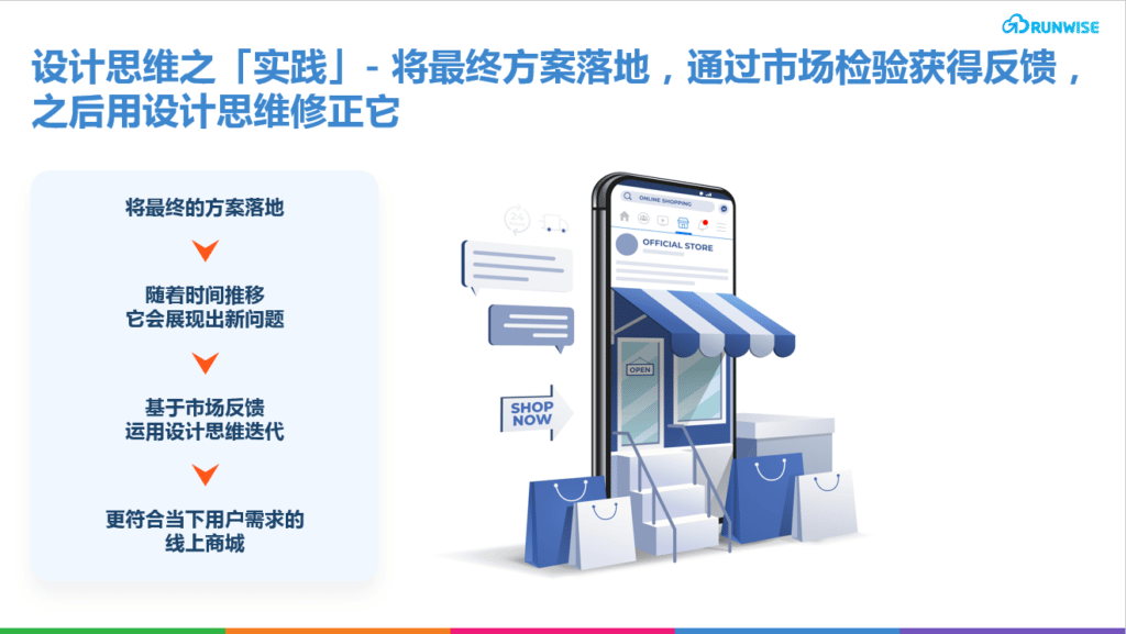 runwise设计思维 构建线上商城 6-落地