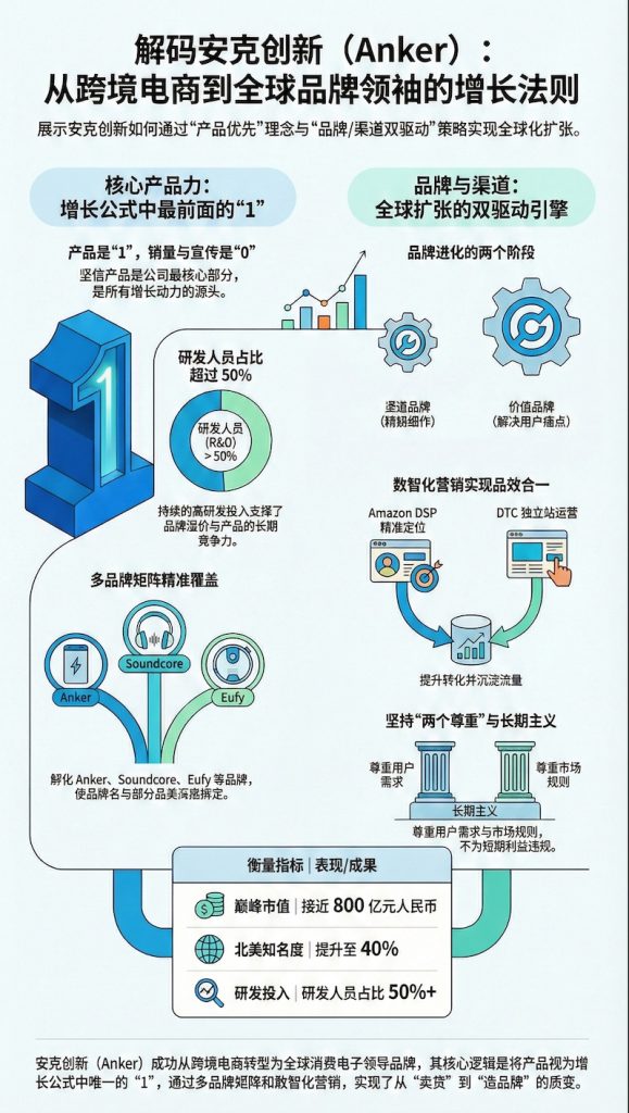 创新案例 | [2026图解] 安克创新 (Anker) 如何通过 KSF 关键成功要素实现全球品牌扩展？ – Runwise.co