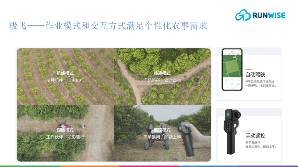极飞——作业模式和交互方式满足个性化农事需求
