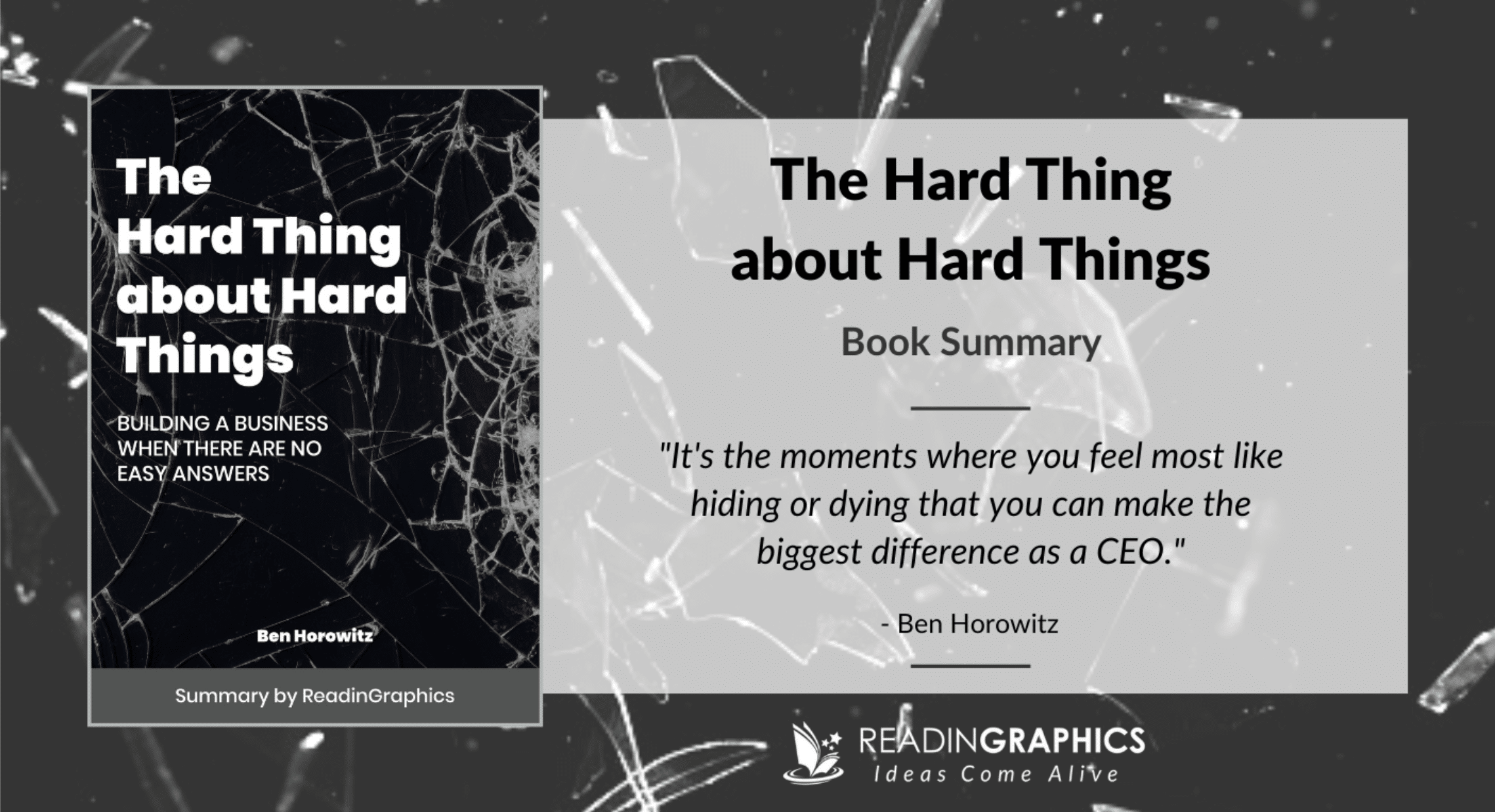 The Hard Thing About Hard Things: Building a Business When There Are No Easy Answers