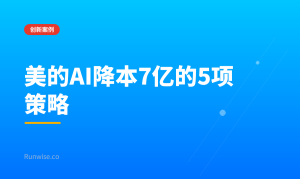 美的AI降本